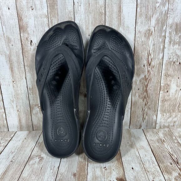 Crocs flip flops Womens 9 - Picture 5 of 7